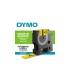 DYMO Rhino - Etiquettes Industrielles Gaine Thermorétractable, 19mm x 1.5m, Noir sur Jaune