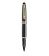 WATERMAN Stylo roller Expert, Noir, recharge noire pointe fine, Coffret cadeau