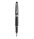 WATERMAN Expert Stylo plume, Noir mat, plume moyenne, encre bleue, Coffret cadeau