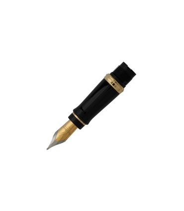 WATERMAN - Expert 3 - Bloc Plume noir - Finition Dorée - Plume Moyenne en acier inoxydable