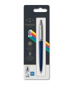 PARKER Jotter Originals - Blue Navy Ballpoint Pen with Chrome trims - medium Point - Blister