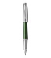 Parker Urban Premium stylo roller, vert, attributs chromés, recharge encre noire pointe fine, en écrin
