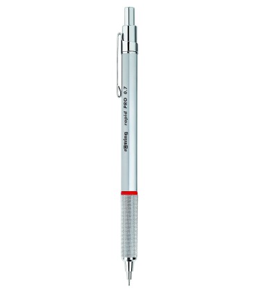 rOtring Rapid PRO Porte-mine mécanique, Argent chromé, 0.7 mm