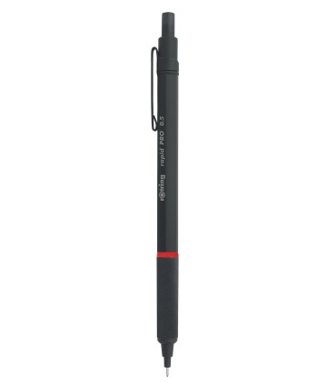 rOtring PRO Porte-mine mécanique rétractable, Noir, 0.5 mm