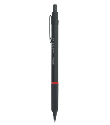 rOtring PRO Porte-mine mécanique rétractable, Noir, 2.0 mm