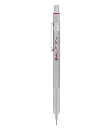 Rotring Press Plsatic Eternal Crayon Mécanique Mat Noir Blanc