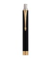 Barrel for PARKER Duofold, Black, Ballpoint pen, Gold Trims