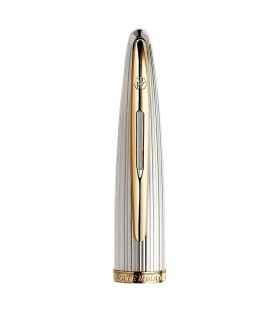 Cap for WATERMAN Carène Deluxe, Ballpoint pen, Gold trims.