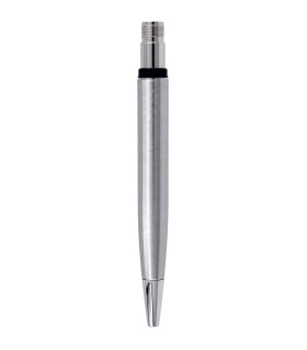Barrel for PARKER Sonnet, Stainless Steel, Ballpoint pen, Chrome trims.