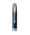 Cap for PARKER Sonnet, Blue Lacquer, Ballpoint pen, Chrome trims.