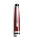 Capuchon pour Stylo bille WATERMAN Expert, Rouge, Attributs Chromés.