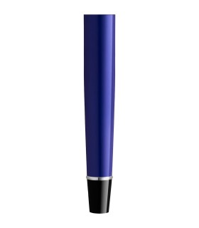 Barrel for WATERMAN Expert, Dark Blue, Fountain pen, Chrome trims.