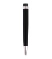 Barrel for WATERMAN Hémisphère, Black, Ballpoint pen, Chrome trims. 