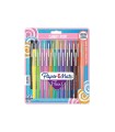 Paper Mate Flair Candy POP - 24 Felt Tip Pens - Assorted  Colours - Medium Point 0.7 mm 