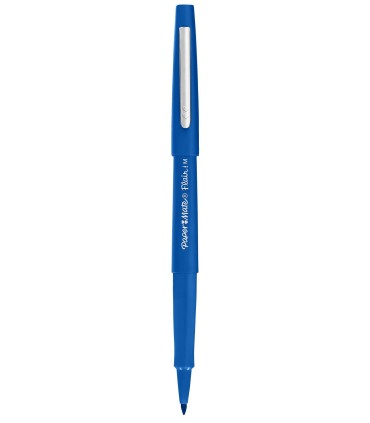 Paper Mate Flair Original - 1 Felt Tip Pen - Blue - Medium Tip 0.7 mm