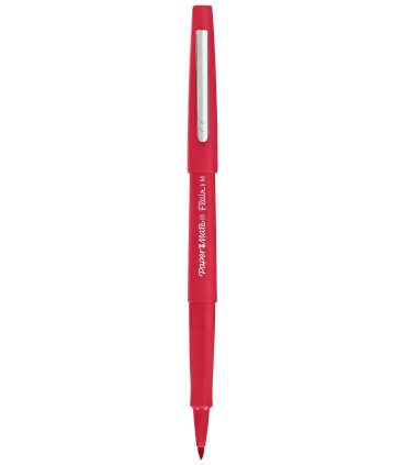 Paper Mate Flair Original - 1 Feutre Rouge - pointe moyenne 0.7 mm