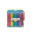 Paper Mate Inkjoy Gel pen - 14 Retractable Ballpoint Pens - Assorted  Colours - Medium Point 0.7mm - blister