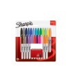 SHARPIE 24 Assorted Fine Point Permanent Markers