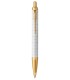 PARKER IM PREMIUM Ballpoint pen - Pearl - Gold trims - Blue refill - Medium point - Giftbox