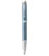 PARKER IM PREMIUM Roller ball pen - Blue Grey - Chrome trims- Black refill - Fine point - Giftbox