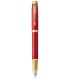 PARKER IM PREMIUM Stylo plume, Rouge, Plume fine, encre bleue, Coffret cadeau