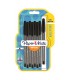 Paper Mate Inkjoy 100ST - 8 Stylos bille avec capuchon - Noir - Pointe moyenne 1.0mm - sous blister  