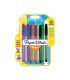 Paper Mate Inkjoy 100ST - 10 Stylos bille avec capuchon - Assortiment de couleurs - Pointe moyenne 1.0mm - sous blister  