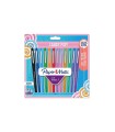 Paper Mate Flair Candy POP - 12 Felt Tip Pens - Assorted  Colours - Medium Point 0.7 mm 