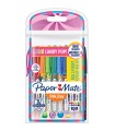 Paper Mate Inkjoy 100 Mini Candy Pop - 10 Kugelschreiber mit Kappe - sortierte Farben - mittlere Spitze 1.0mm - Blisterverpackun