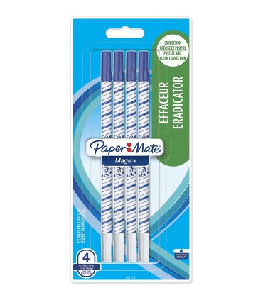 Paper Mate Magic+ - 4 tintenlösher - Rundspitze - Blisterverpackung