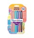 Paper Mate Flair Tropical Vacation - 6 Felt Tip Pens - Assorted  Colours - Medium Point 0.7 mm 