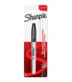 SHARPIE - 1 permanent marker - Black - Fine point - blister