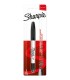 SHARPIE - 1 marqueur permanent - Noir - Pointe Fine & Ultra fine - sous blister