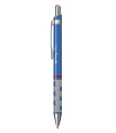 rOtring Tikky Kugelschreiber mit Gummigriff - blauer Schaft - Mittlere blaue Ersatzmine