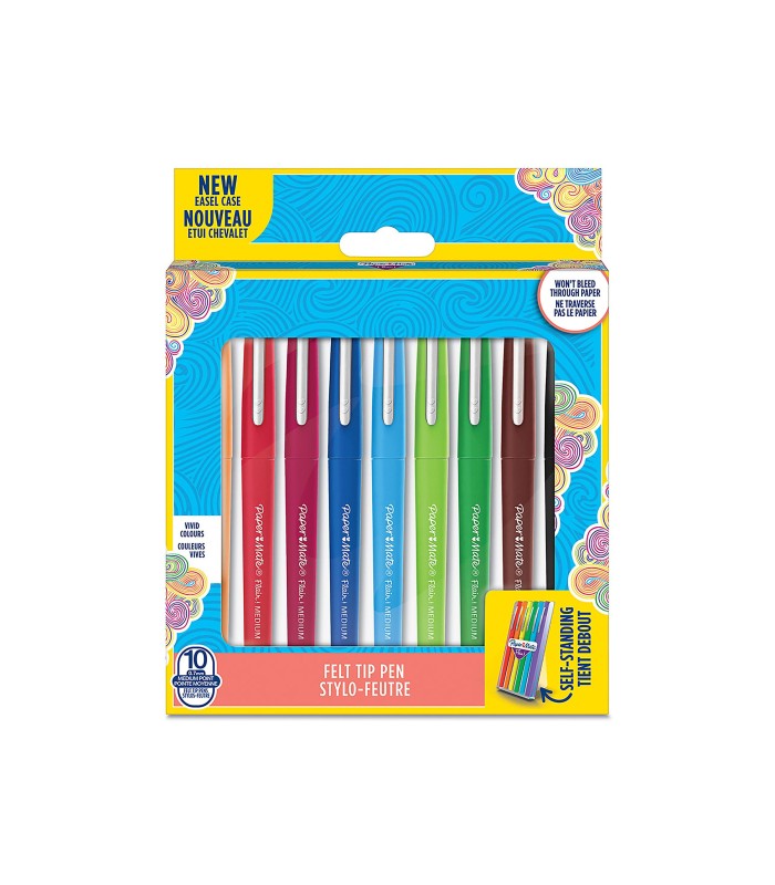 Paper Mate Flair Tropical Vacation - 6 Felt Tip Pens - Assorted Colours ...