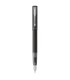 PARKER VECTOR XL Stylo plume, laque noire métallisée sur laiton, plume moyenne, encre bleue, Coffret cadeau