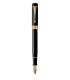 PARKER Duofold Centennial Stylo plume, Noir, Plume fine en or 18K, encre noire, Coffret cadeau