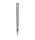 PARKER VECTOR XL Fountain Pen, Silver-blue metallic lacquer on brass, medium nib, blue ink cartridge, Gift box