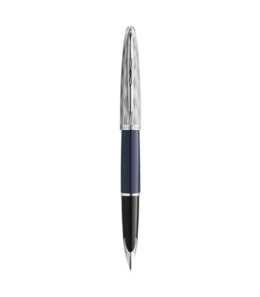 WATERMAN Carène L'Essence du bleu Stylo plume, Bleu, plume fine 18K, encre bleue, Coffret cadeau