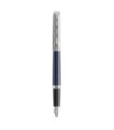 WATERMAN Spécial Edition Hémisphère Fountain pen, Blue, Palladium trims, fine nib, blue ink cartridge - Gift Boxed