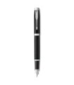PARKER IM ESSENTIEL Fountain pen - Mat Black - Chrome trims - Fine nib - Giftbox