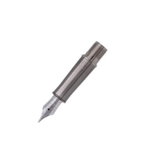 Front end for PARKER Sonnet : Metal Shell - Chrom trim - Extra Fine Nib 18K Rhodium plated