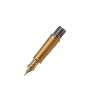 PARKER Sonnet Bloc plume : Section Satiné Dorée - Finition Dorée - Plume Extra Fine Or 18K