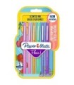 Paper Mate Flair Scented Felt Tip Pens, Assorted Sunday Brunch Scents and Colours, Medium Point (0.7mm), 6 Count