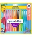 Paper Mate Flair Scented Felt Tip Pens, Assorted Sunday Brunch Scents and Colours, Medium Point (0.7mm), 12 Count