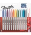 Sharpie Permanent Marker, Mystic Gem Special Edition, Farben gemischt, Feine Spitze, 12 Stück