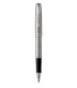 PARKER Sonnet Stylo roller, acier inoxydable, Recharge noire pointe fine, Coffret cadeau