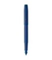 Parker IM Monochrome Füllfederhalter, Oberfläche und Zierteile in Blau, medium Feder, blaue Tinte, Geschenkbox