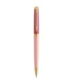 Waterman Hémisphère Ballpoint Pen | Metal & Pink Lacquer with Gold Coated Trim | Medium Point | Gift Box