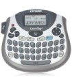 DYMO LetraTag LT-100T Beschriftungsgerät | Tragbares Etikettiergerät mit AZERTY Tastatur | silber | Ideal fürs Büro oder zu Haus